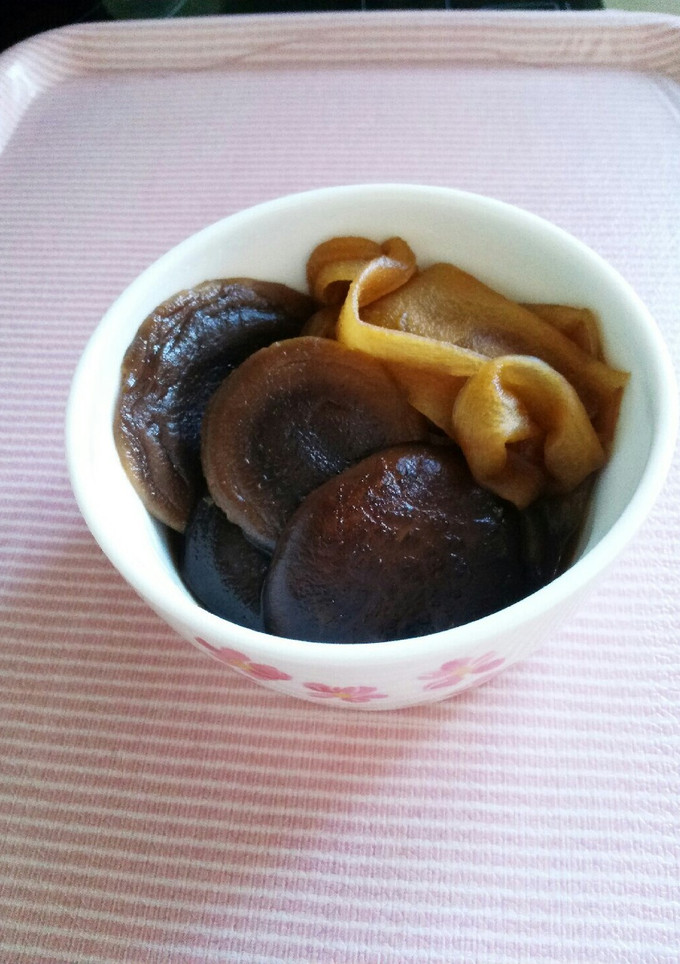 お寿司にも！椎茸とかんぴょうの煮物♪-レシピのメイン写真