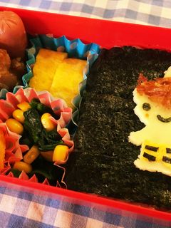 かわいい鬼さんのり弁☆-レシピのメイン写真