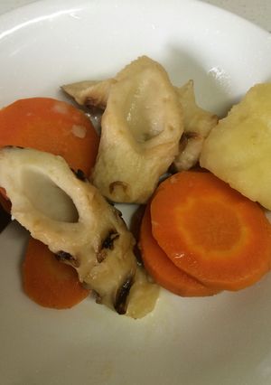 人参とちくわの煮物-レシピのメイン写真