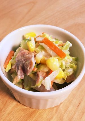 離乳食＊幼児食にも！コールスロー風サラダ-レシピのメイン写真