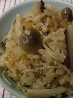 きのこの炊き込みご飯-レシピのメイン写真