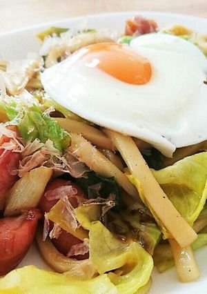 *簡単、やみつき★焼きうどん*-レシピのメイン写真