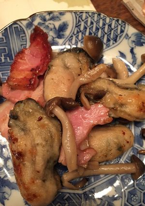 牡蠣とベーコン、しめじの炒め物-レシピのメイン写真