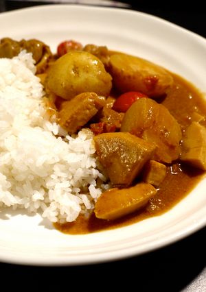 春限定！新じゃがと竹の子のカレー-レシピのメイン写真