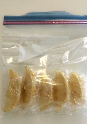【野菜の冷凍保存】レモン-レシピのメイン写真