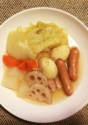 切って煮込むだけ！簡単和風ポトフ-レシピのメイン写真
