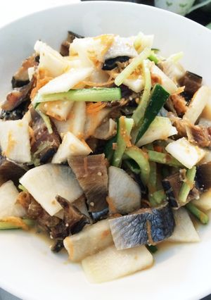 身欠きニシンとカブの酢味噌和え-レシピのメイン写真