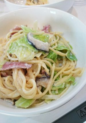 フライパンひとつで♡クリームパスタ-レシピのメイン写真