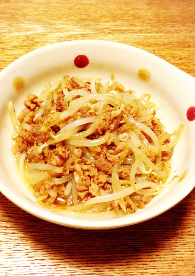 豚肉ともやしの焼肉炒め♪-レシピのメイン写真