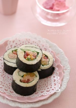 パンの恵方巻-レシピのメイン写真