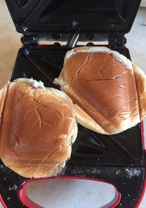ホットサンドで子供のカンタン朝ごはん-レシピのメイン写真