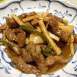 カナダビーフで青椒肉絲