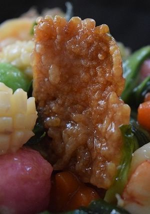 ストウブでおこげのあんかけ-レシピのメイン写真