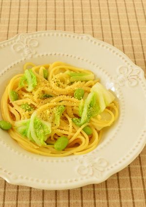 超簡単!白菜たっぷり豆乳みそパスタ-レシピのメイン写真