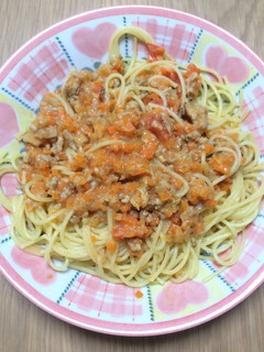 煮込まない♡ラグーソーススパゲティ-レシピのメイン写真