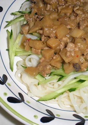 たけのこたっぷりジャージャーうどん♪-レシピのメイン写真