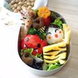 節分キャラ弁!鬼のパンツとチキンのこん棒