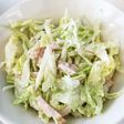 子供もパクパク☆レタスとハムの簡単サラダ