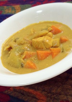 Wココナッツチキンカレー*-レシピのメイン写真