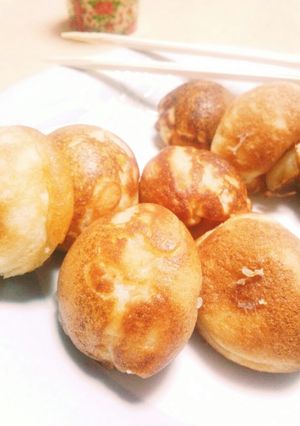 卵なし　たこ焼き器でベビードーナツ-レシピのメイン写真