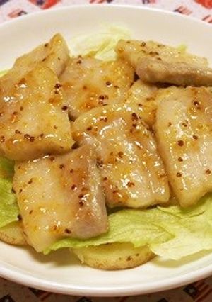 豚肉とじゃがいものマスタードソース-レシピのメイン写真