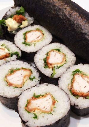 ヘルシー♪簡単太巻き♪☆恵方巻きにも☆-レシピのメイン写真