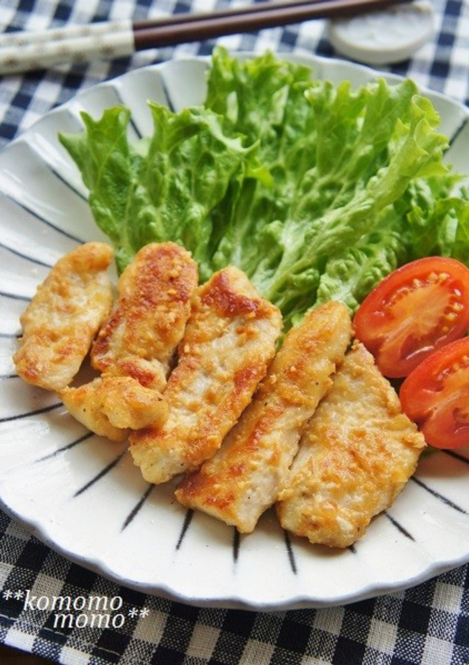 しっとり柔らか♥鶏むね肉の味噌マヨ焼き♥-レシピのメイン写真