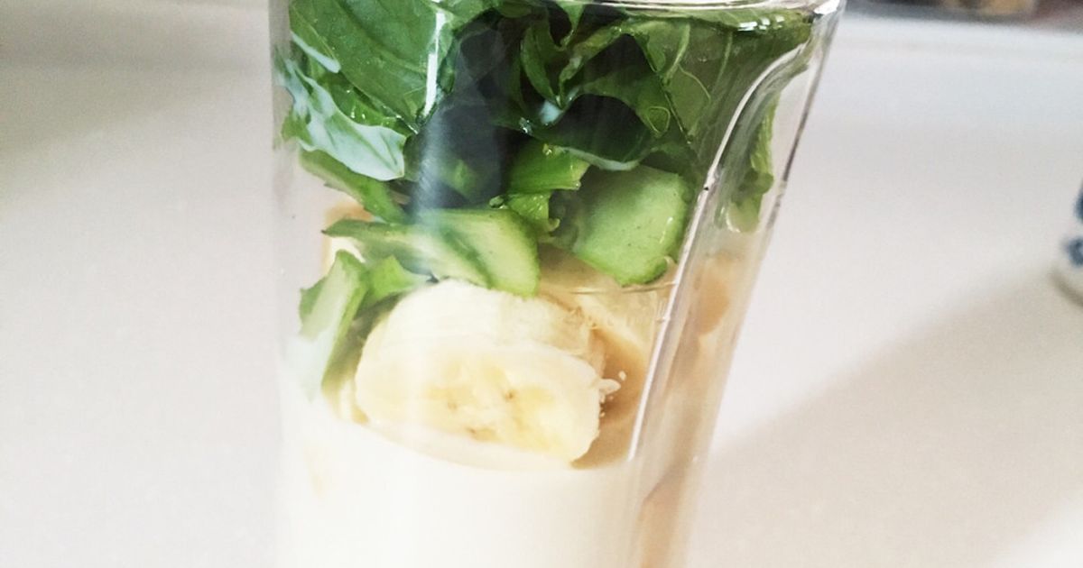 定番！小松菜と豆乳のスムージー by まりぼう☆ 【クックパッド】 簡単