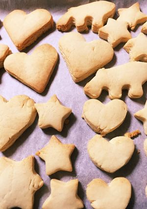 バター風味のビスケット-レシピのメイン写真