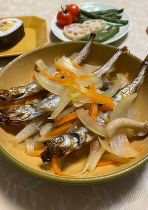 ししゃもの焼き南蛮-レシピのメイン写真