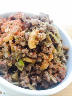 山椒香る*中華風肉味噌【クルミ入り!】-レシピのメイン写真