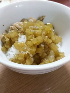 炊き込まないふきご飯-レシピのメイン写真
