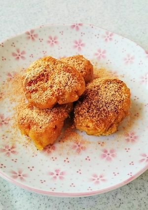 子供のためのきな粉いも♪-レシピのメイン写真
