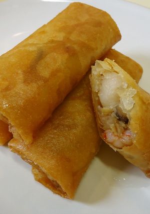 漢方医お勧め薬膳！燕麦蝦仁巻-レシピのメイン写真