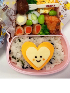 バレンタインに♡簡単☆ハートのキャラ弁♡-レシピのメイン写真