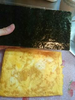 恵方巻、おにぎらずに!巻かない卵焼き-レシピのメイン写真