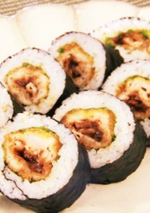 ねぎ味噌ロールカツの太巻き-レシピのメイン写真