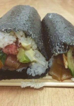 我が家の恵方巻き。-レシピのメイン写真