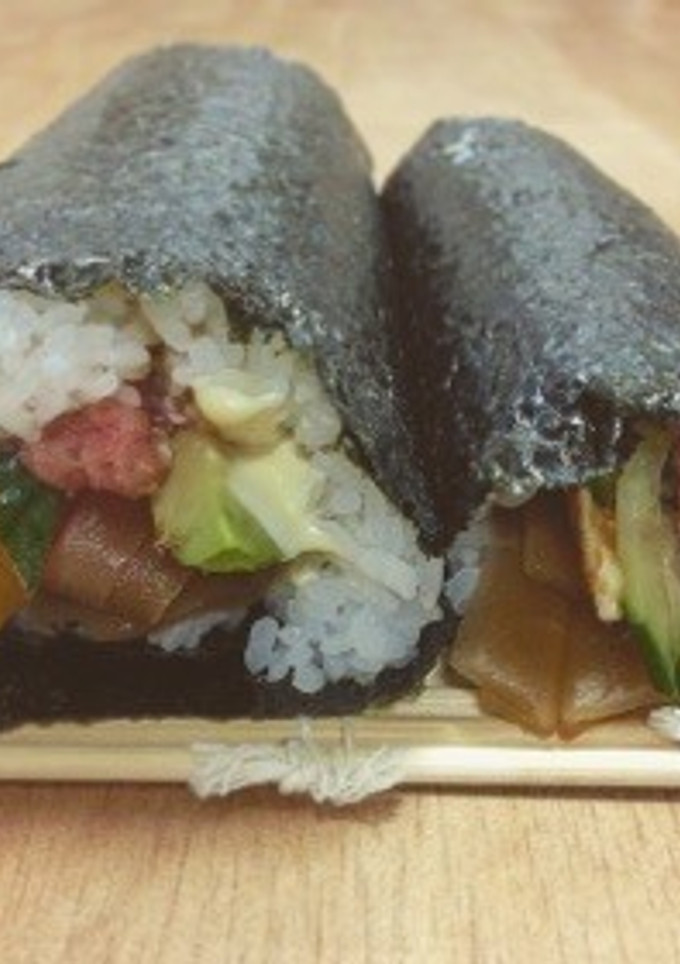 我が家の恵方巻き。-レシピのメイン写真