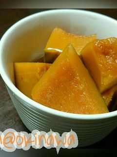 黒糖でこく旨☆かぼちゃの煮物-レシピのメイン写真