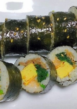 韓国のり巻き～キンパ～-レシピのメイン写真