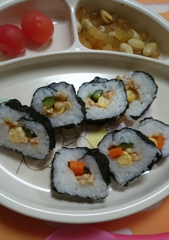 離乳食完了期☆恵方巻風のり巻き-レシピのメイン写真