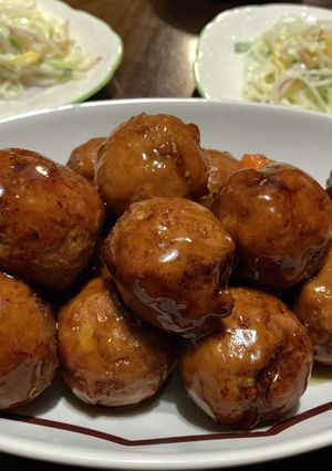 肉団子の甘酢(o^^o)-レシピのメイン写真