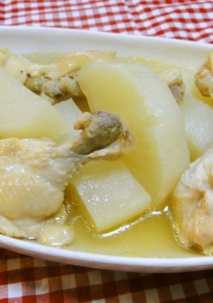 大根と手羽だけ！シンプルスープ煮-レシピのメイン写真