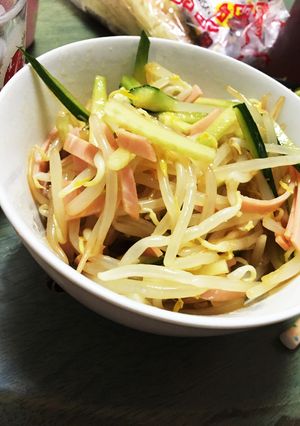 我が家のもやしの和え物♪-レシピのメイン写真