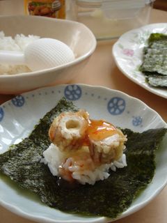ちくわ天で手まきごはん-レシピのメイン写真
