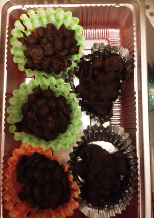 節分の日に♪節分福豆を使った簡単チョコ!-レシピのメイン写真
