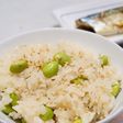 梅と枝豆のごはん