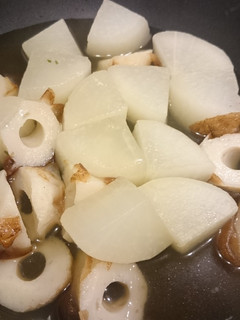 味付け簡単!うどんスープで大根の煮物-レシピのメイン写真