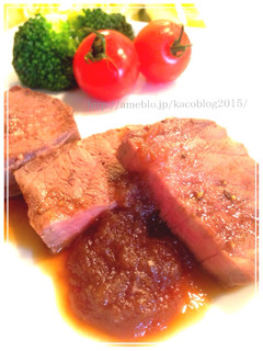 簡単ステーキソース♡バルサミコ酢入り☆-レシピのメイン写真